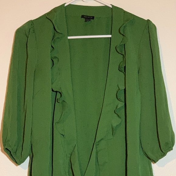 Ann Taylor wrap blouse - Picture 2 of 5